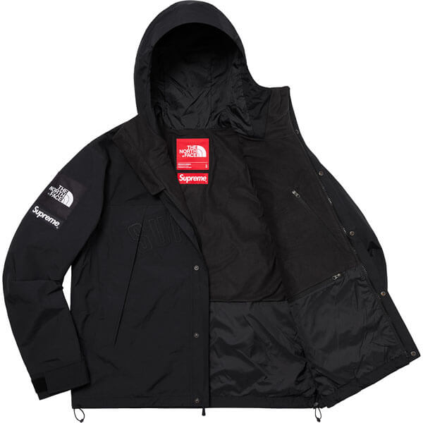 シュプリーム ノースフェイス 偽物 シュプリーム × The North Face Arc Logo Mountain Parka Black