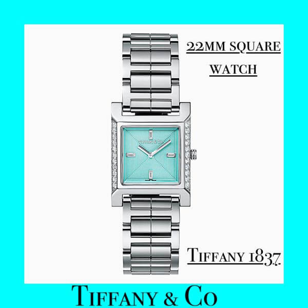 ティファニー 時計 コピー TIFFANY&Co. 1837 Makers 22mm Square Watch