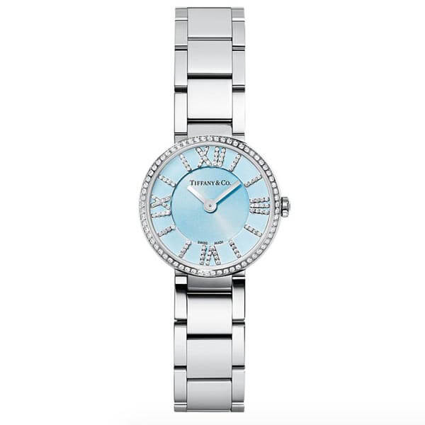 ティファニー 時計 コピー 日本未入荷【TIFFANY&Co. 】アトラス 2-ハンド 24MM 0.28ctダイヤ