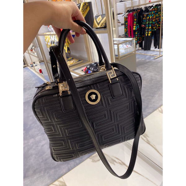 ヴェルサーチ ショルダーバッグ コピーVIP SALE!!【VERSACE】メドゥーサ♪ハンドバッグ♪2way♪上品