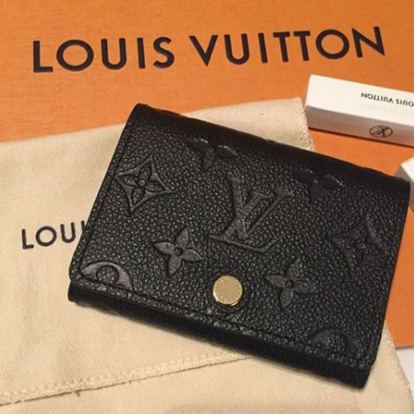 ルイ ヴィトン 財布 偽物 LV★アンヴェロップ・カルト ドゥ ヴィジット〈ノワール〉M58456