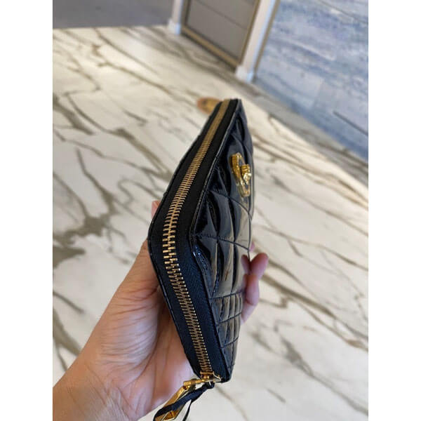 ヴェルサーチ 偽物 財布 VERSACE*Medusa head wallet