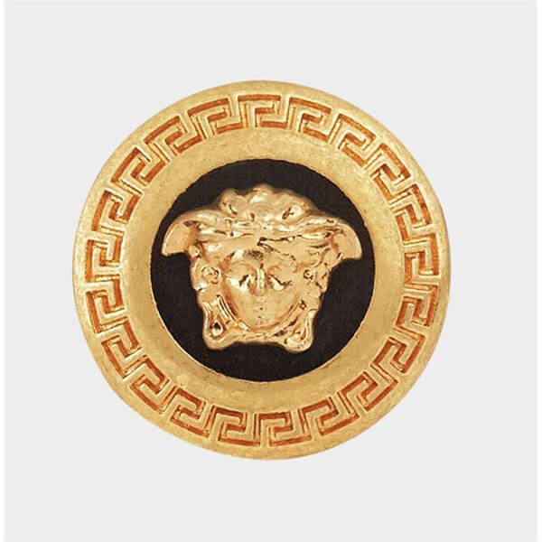 ヴェルサーチ ピアス 偽物 VERSACE スモール エナメル メドゥーサ ピアス