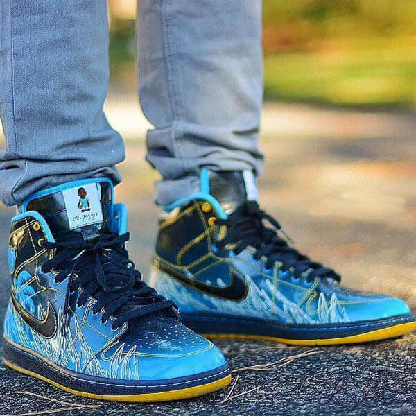 ナイキ 偽物 スニーカー★ Us7 ★ Jordan 1 Retro Doernbecher Mr. Boober ドーレンベッカー 345204-041