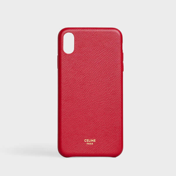 セリーヌ ケース コピー 【セリーヌ】IPHONE XS MAX CASE / GRAINED LAMBSKIN