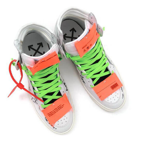 OFF white 偽物 スニーカー HIGH TOP SNEAKERS