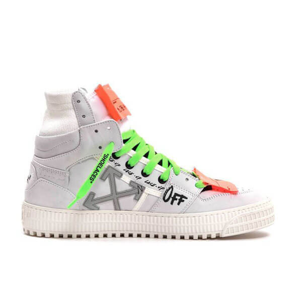 OFF white 偽物 スニーカー HIGH TOP SNEAKERS