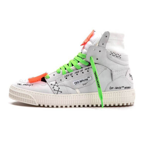 OFF white 偽物 スニーカー HIGH TOP SNEAKERS