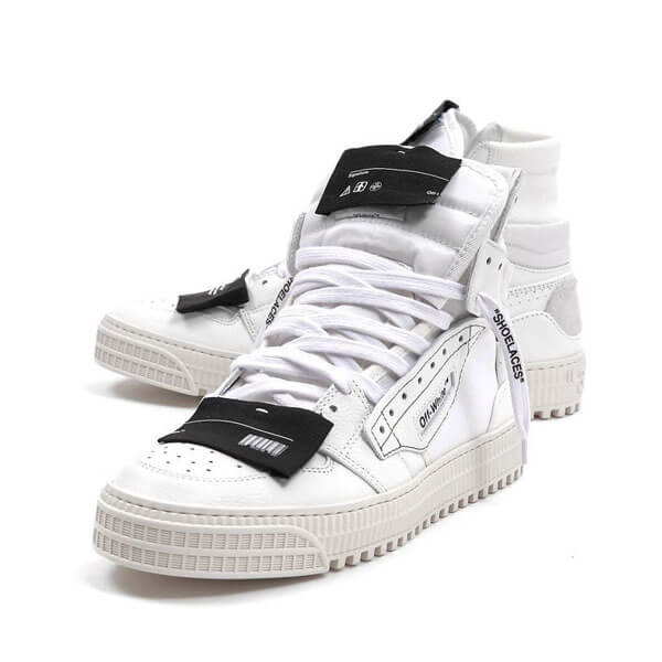 OFF white スニーカー 偽物 HIGH TOP SNEAKERS