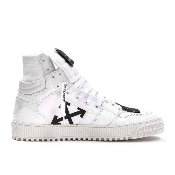 OFF white スニーカー 偽物 HIGH TOP SNEAKERS