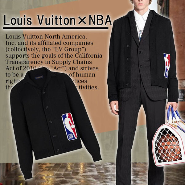 ★ルイヴィトン NBA コピー★完売必須 LV x NBA 限定コラボ ジャケット