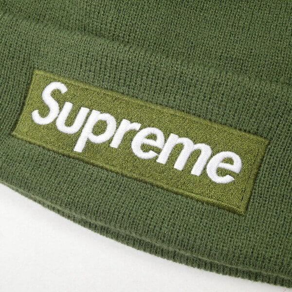 シュプリーム ニット帽 偽物 ロゴビーニー シュプリーム New Era Box Logo Beanie