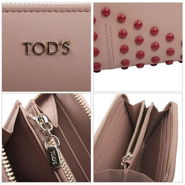 【トッズ 財布 コピー】 TOD'S ZIP AROUND WALLET