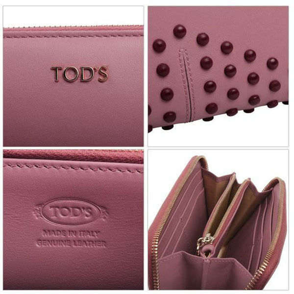 【トッズ 財布 コピー】 TOD'S ZIP AROUND WALLET