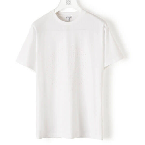 ロエベ コピー Tシャツ ロエベ★ロゴ Loewe Letters Tシャツ H6299700SI