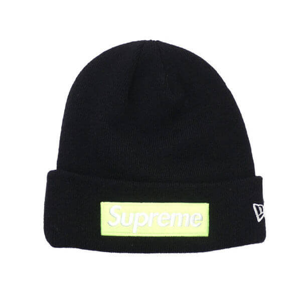 supreme ニット 帽 偽物 シュプリーム ニューエラ Era Box Logo Beanie (ステッカー付き)