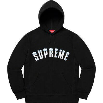 supreme ボックス ロゴ パーカー 偽物 送料無料 シュプリーム Icy Arc Hooded Sweatshirt AW21