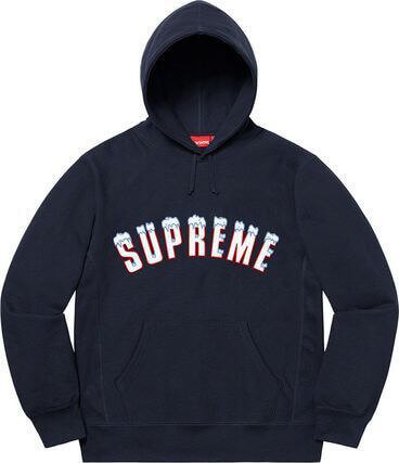 supreme ボックス ロゴ パーカー 偽物 送料無料 シュプリーム Icy Arc Hooded Sweatshirt AW21