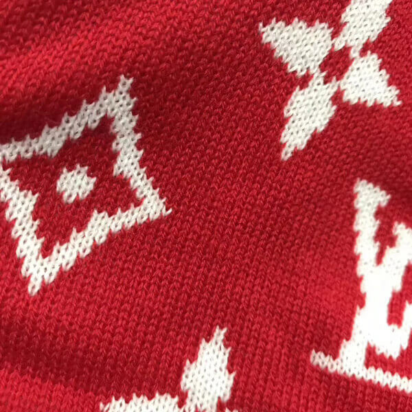 supreme ニット 帽 偽物 シュプリーム Vuitton Big Logo Knit キャップ