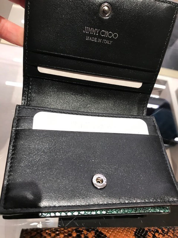 ジミーチュウ 財布 偽物 Jimmy★Choo(セールで選べる大人色)秋冬にお似合いHANNE/Wallet