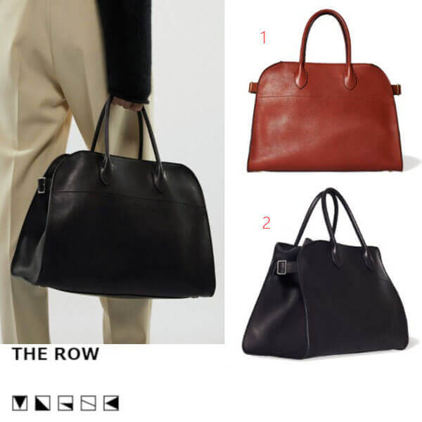 THE ROW バッグ コピー Margaux 15 レザー バッグ 2color