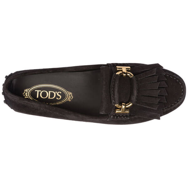 トッズ 靴 コピー★TOD'S★ゴンミーニ スエード ドライビングシューズ