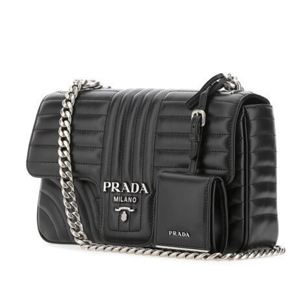 プラダ ダイアグラム コピー PRADA ミディアム レザー バッグ 1BD108VCOX2D91 F0633