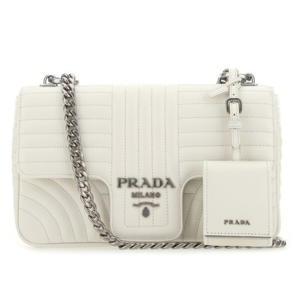 プラダ ダイアグラム コピー PRADA ミディアム レザー バッグ 1BD108VCOX2D91 F0633