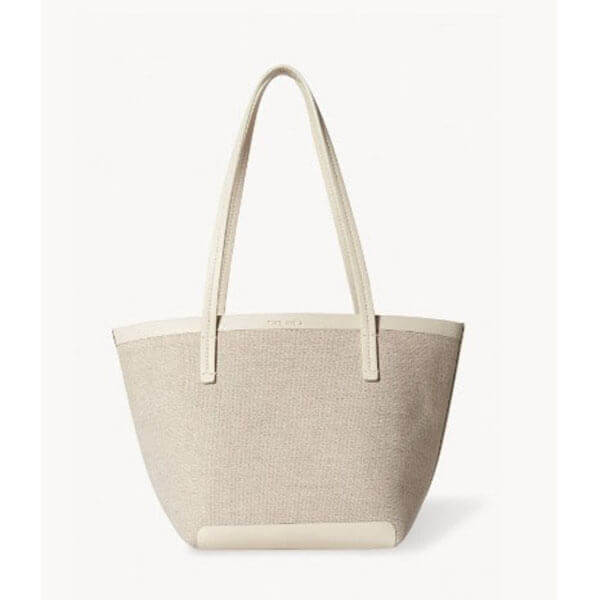 THE ROW バッグ コピー Mini Park Tote キャンパス レザー トート