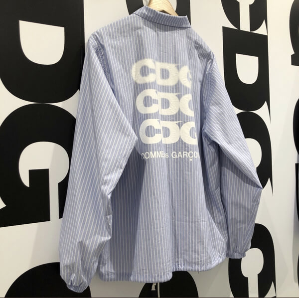 コムデギャルソン 偽物 CDG ストライプ コーチジャケット 2カラー COMME des GARCONS