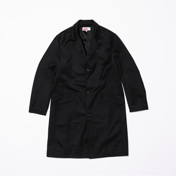 シュプリーム x CDG シュプリーム コムデギャルソン 偽物 Comme des Garcons Wool Blend Overcoat