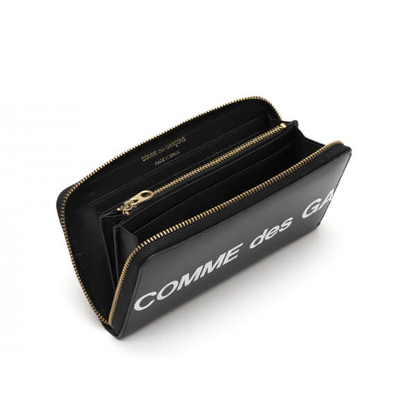 コムデギャルソン 財布 偽物 COMME des GARCONS Wallet Huge Logo コムデギャルソン 長財布