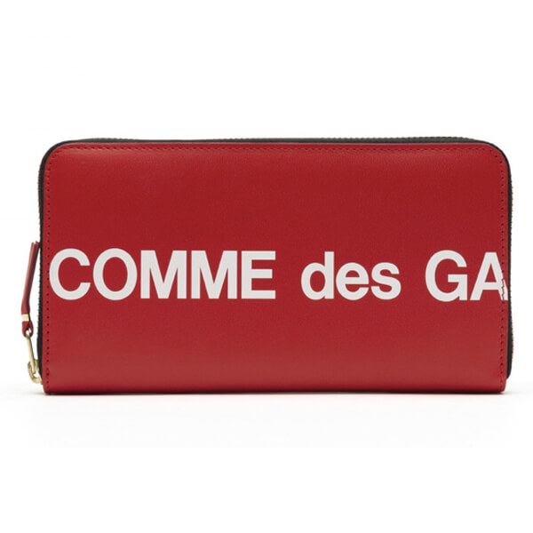 コムデギャルソン 財布 偽物 COMME des GARCONS Wallet Huge Logo コムデギャルソン 長財布