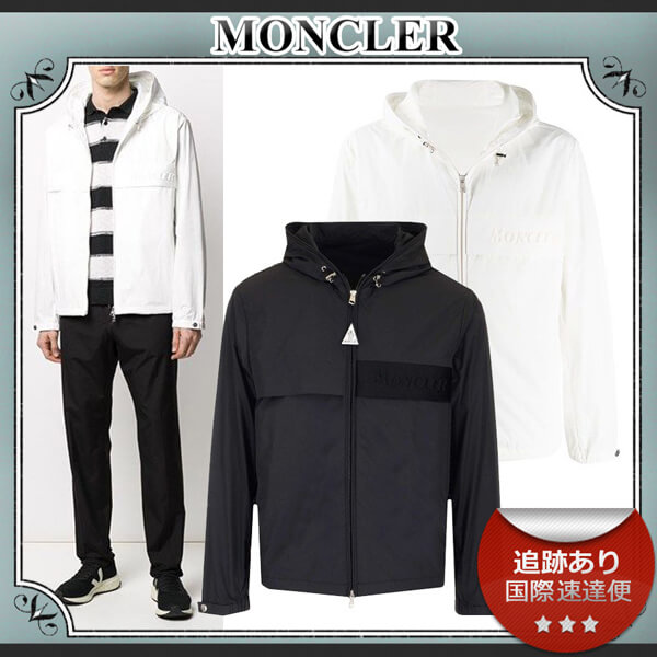 【20SS NEW】モンクレール 偽物 MONCLER_men / ストライプ柄ジッパーパーカー / 2色