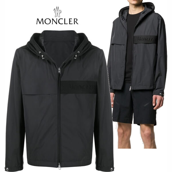 【20SS NEW】モンクレール 偽物 MONCLER_men / ストライプ柄ジッパーパーカー / 2色