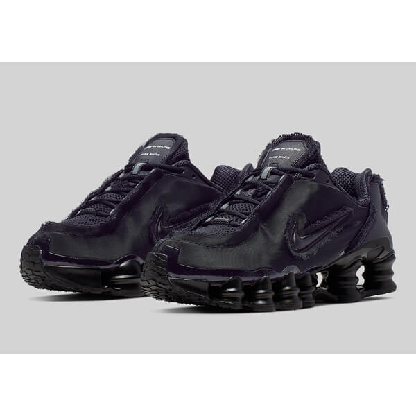 コムデギャルソン スニーカー 偽物 ナイキ Shox TL x CDG Comme des Garcons "Black" WMNS エアマックス95 偽物 2021 SS 19