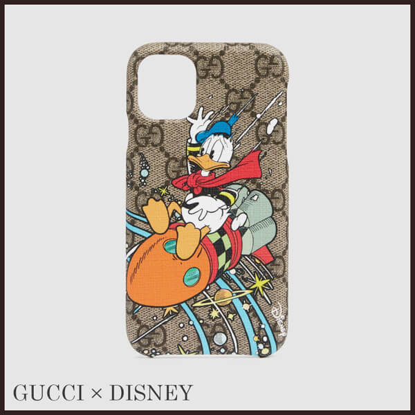 ディズニー×グッチドナルドダック 偽物 iPhoneケース【DISNEY x グッチ】