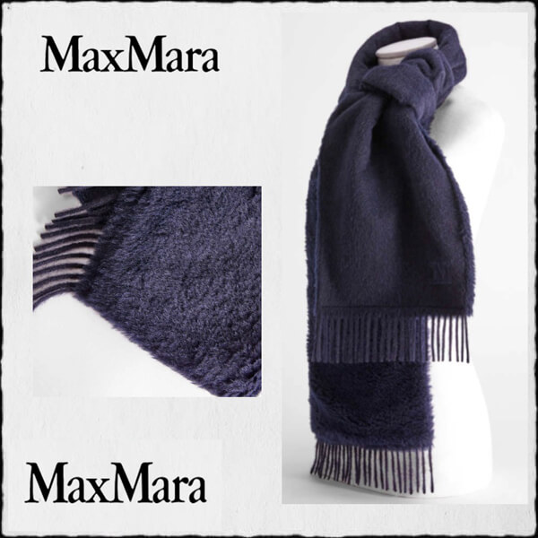 マックスマーラ スカーフ 偽物★2020秋冬★Max Mara★テディベア マフラー