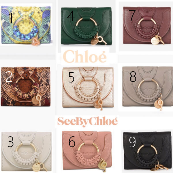 クロエ コピー 財布 ☆Chloe compact hana☆３つ折りたたみ財布