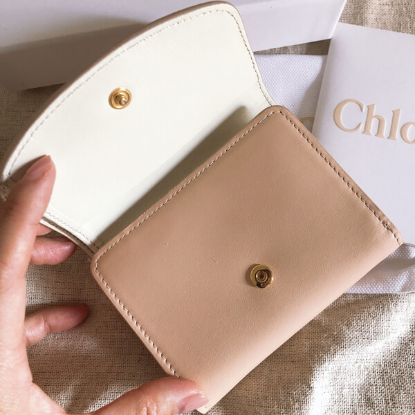 クロエ 偽物 財布 【アウトレット】Chloe クロエシー♪三つ折り財布♪ミニ財布