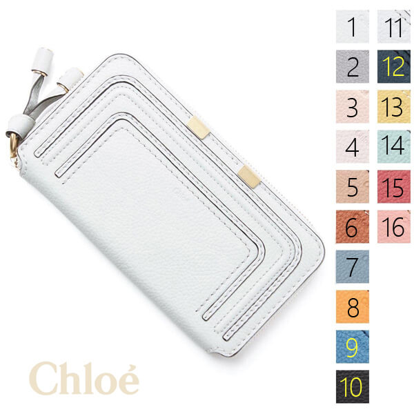 クロエ 偽物 財布 Chloe ラウンドファスナー 長財布 小銭入れ付き p571161