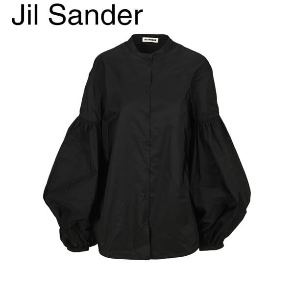 ジルサンダー コピー トレーナーJil Sander ブラウス・シャツ ブラック系