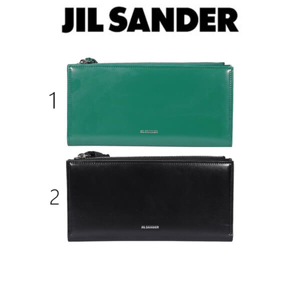 ジルサンダー 財布 偽物 Jil Sander★ロゴウォレット 関税/送料込