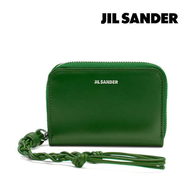 JIL SANDER☆ジル・サンダー 財布 偽物 ジップ財布 / green