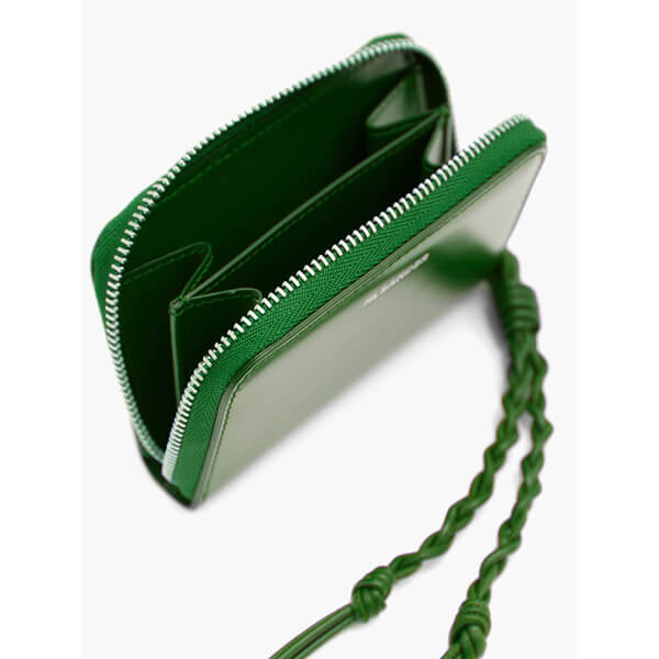 JIL SANDER☆ジル・サンダー 財布 偽物 ジップ財布 / green