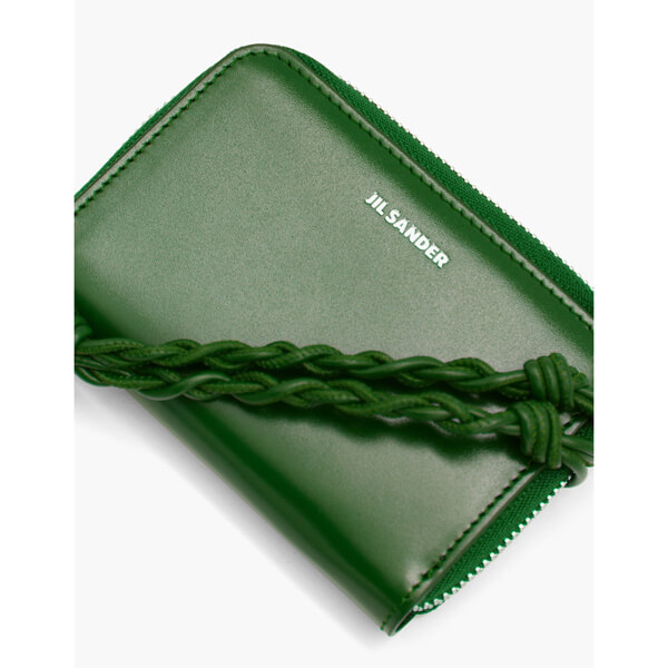 JIL SANDER☆ジル・サンダー 財布 偽物 ジップ財布 / green