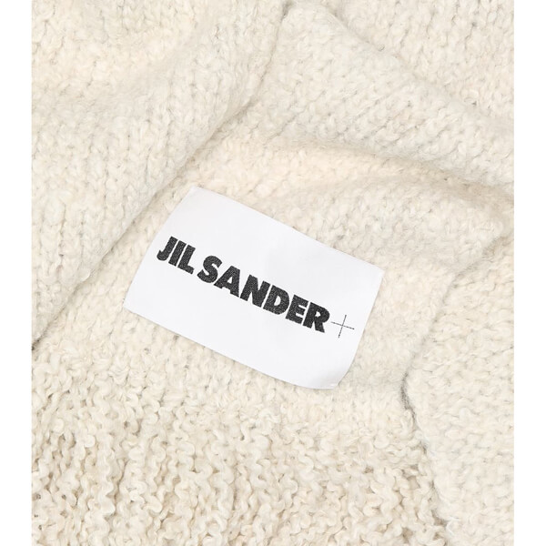 JIL SANDER ジルサンダー マフラー 偽物 アルパカ＆ウールブレンドマフラー