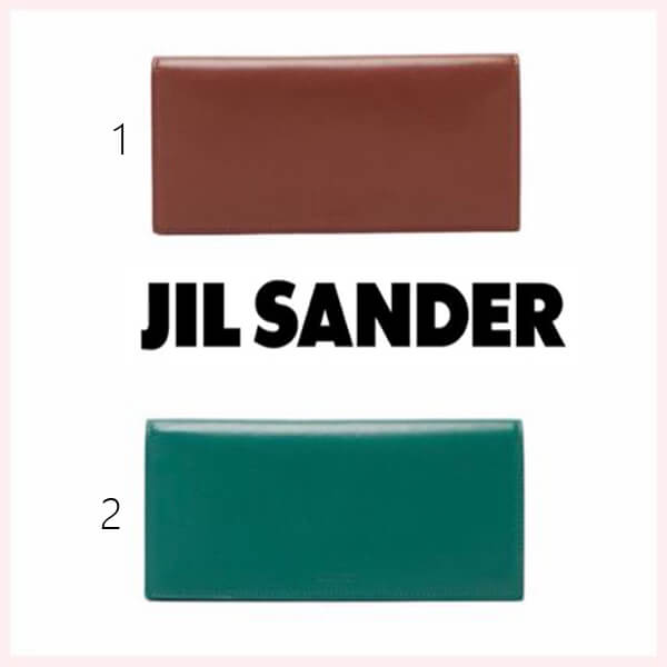 ジル・サンダー 財布 偽物 ☆JIL SANDER☆関税込♪NEW♪レザー 長財布