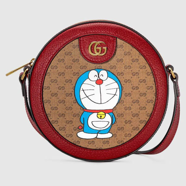 グッチ ドラえもん バッグ コピー★DORAEMON X グッチ★ドラえもんコラボ ショルダーバッグ 625216 2T8AG 8580