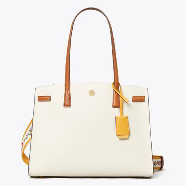 トリーバーチ バッグ 偽物【Tory Burch】ウォーカー カラーブロック サッチェル